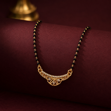 Aurelia Fan Crystal Women’s Mangalsutra GWM 38
