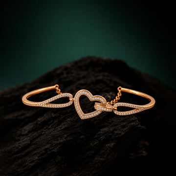 Seraphine Linked Heart Bracelet GWB 177