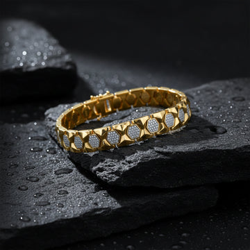 Hexa Crest Men’s Bracelet GMB-5