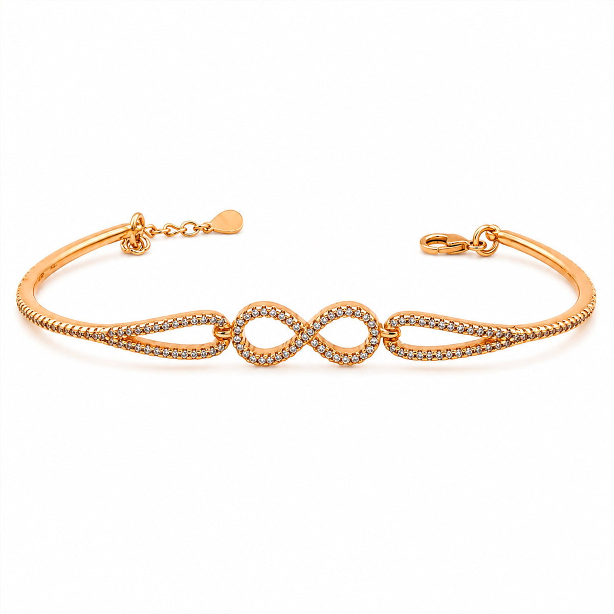 Eterna Crystal Infinity Bracelet GWB 179