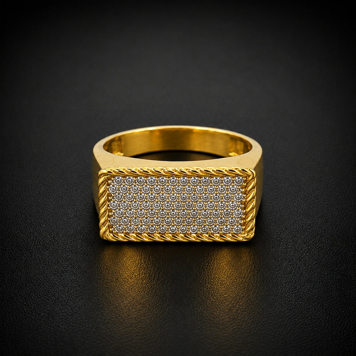 Regal Grid Men’s Ring GMR 38