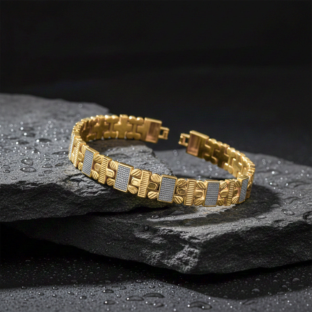 Imperial Geometric Men’s Bracelet GMB-10