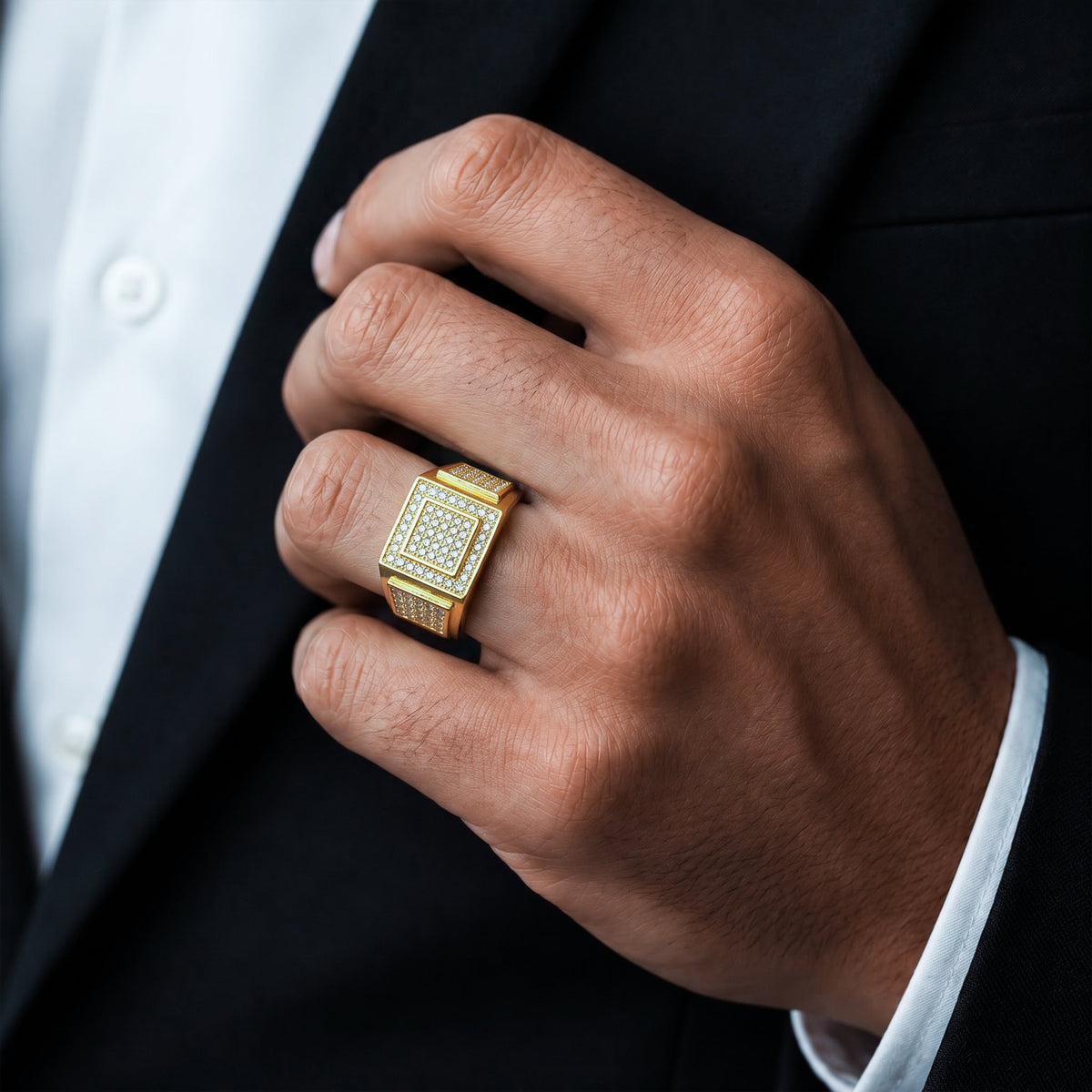 Vertex Frame Men’s Ring GMR 42