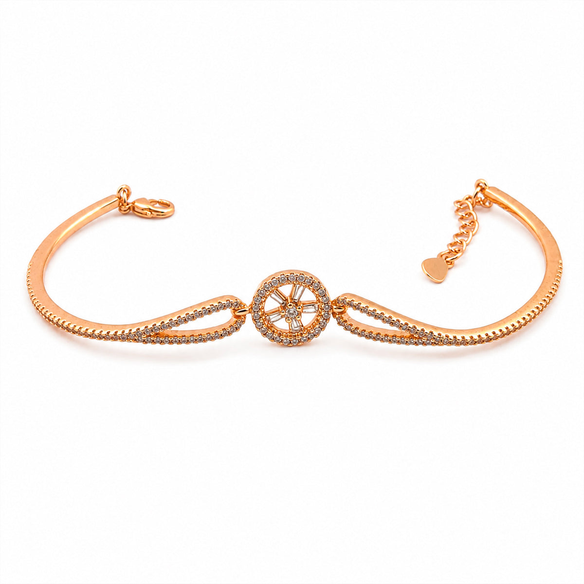 Seraphina Crystal Wheel Bracelet GWB 187