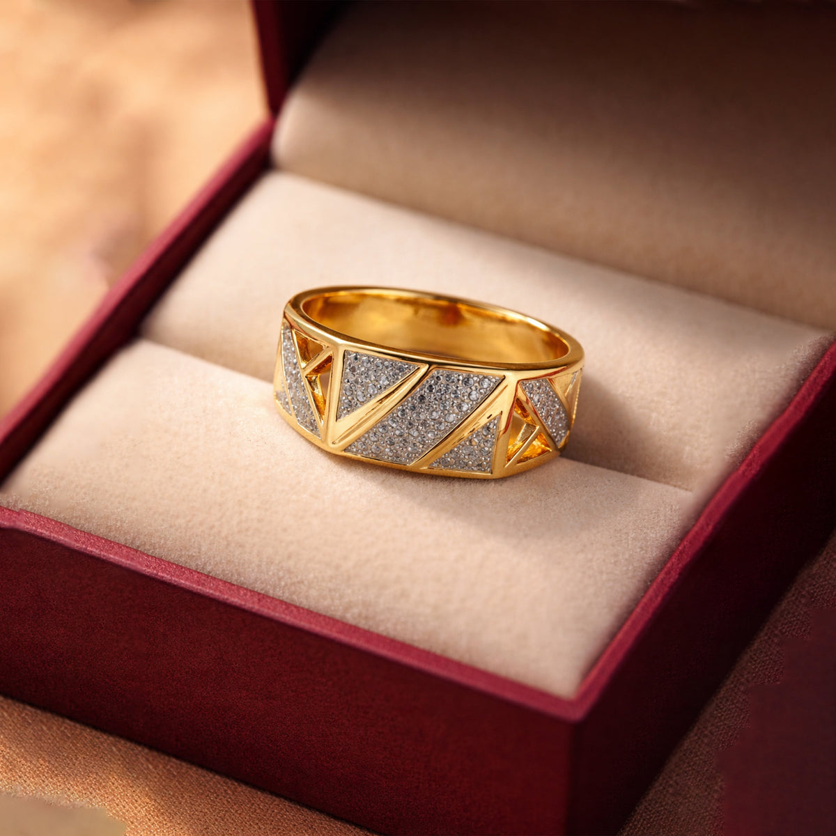 Golden Vector Men’s Ring GMR-27