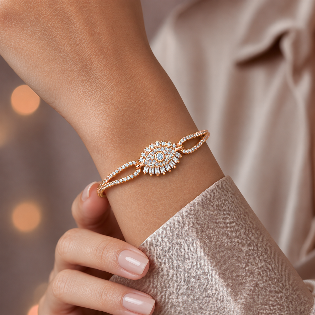 Aurelia Crystal Eye Bracelet GWB 182