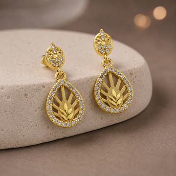 Aurelia Leaf Teardrop Earrings GWE 280