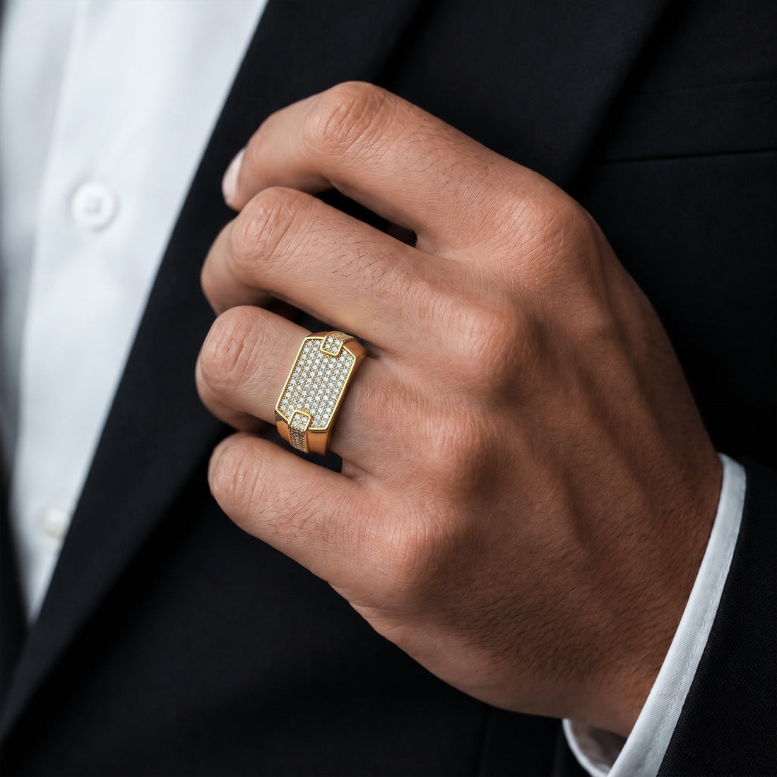 Imperial Pavé Men’s Ring GMR 39