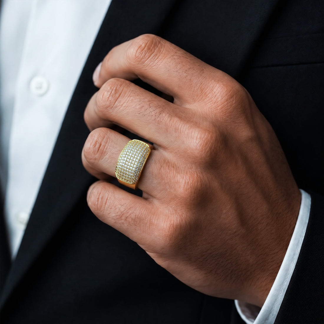 Apex Pavé Men’s Ring GMR 45