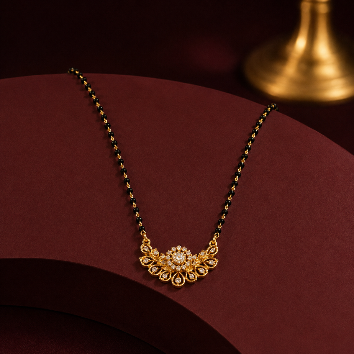 Roselle Radiant Floral Women’s Mangalsutra GWM 25