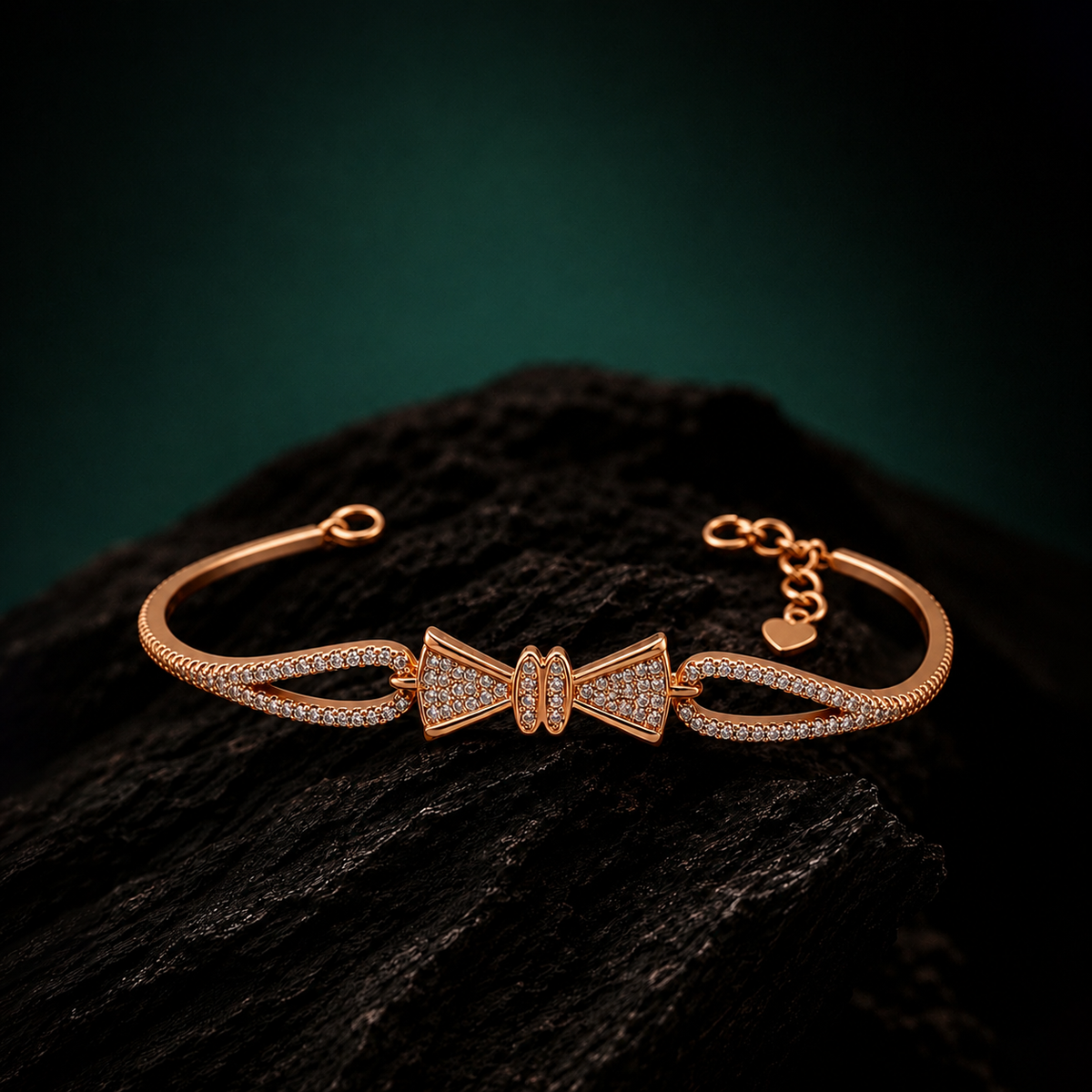 Rosalie Crystal Bow Bracelet GWB 185