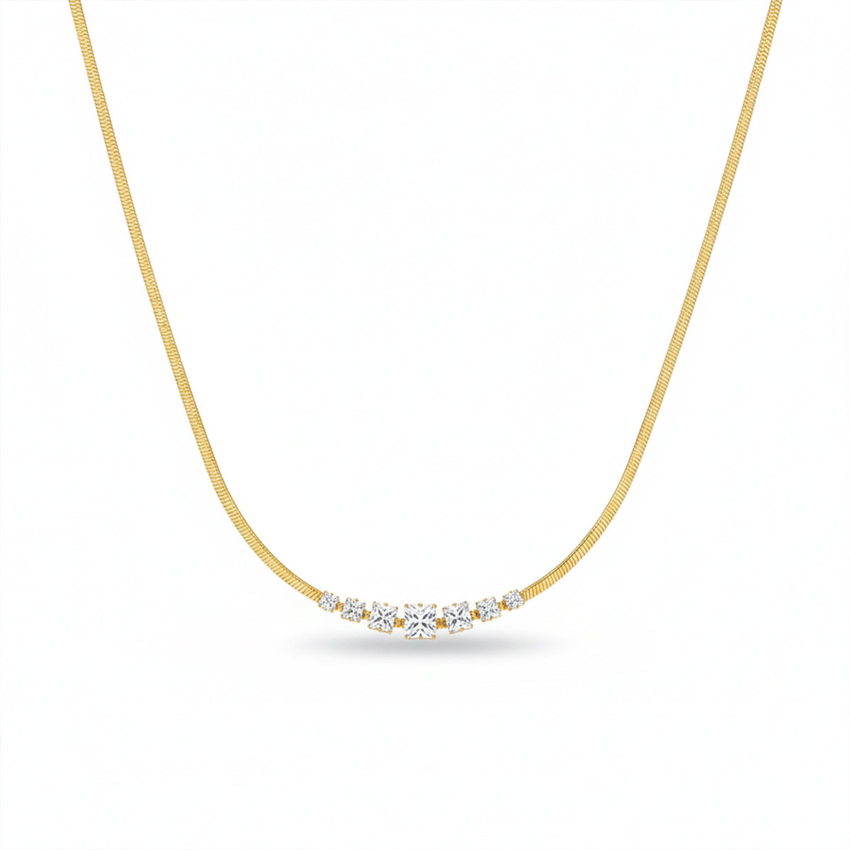 Celeste Square Women’s Necklace GWN 128