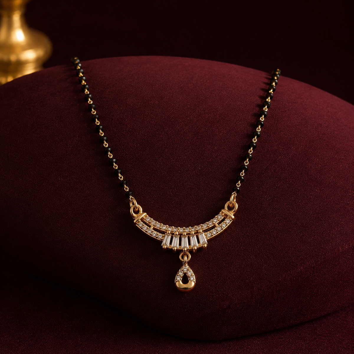 Celestia Crystal Arc Drop Women’s Mangalsutra GWM 20