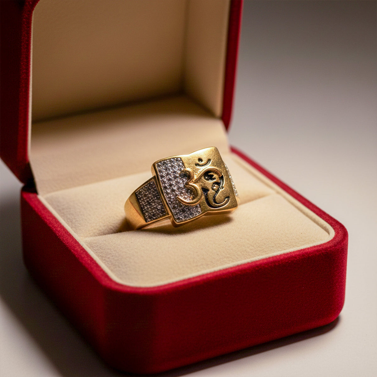 Shree Ganesh Om Men’s Ring GMR-19