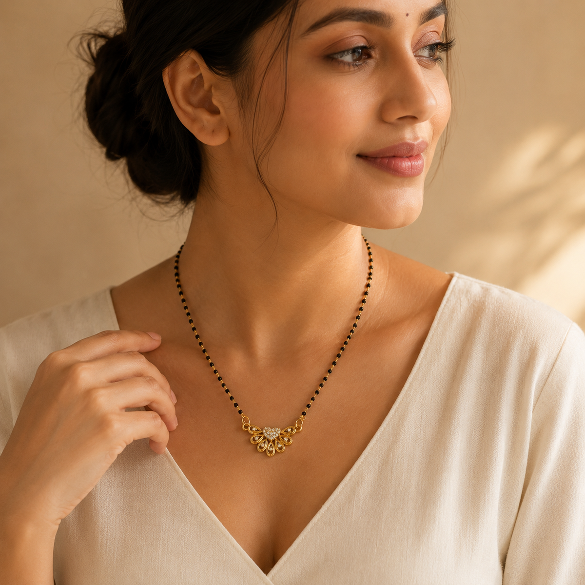 Seraphina Heart Bloom Women’s Mangalsutra GWM 19