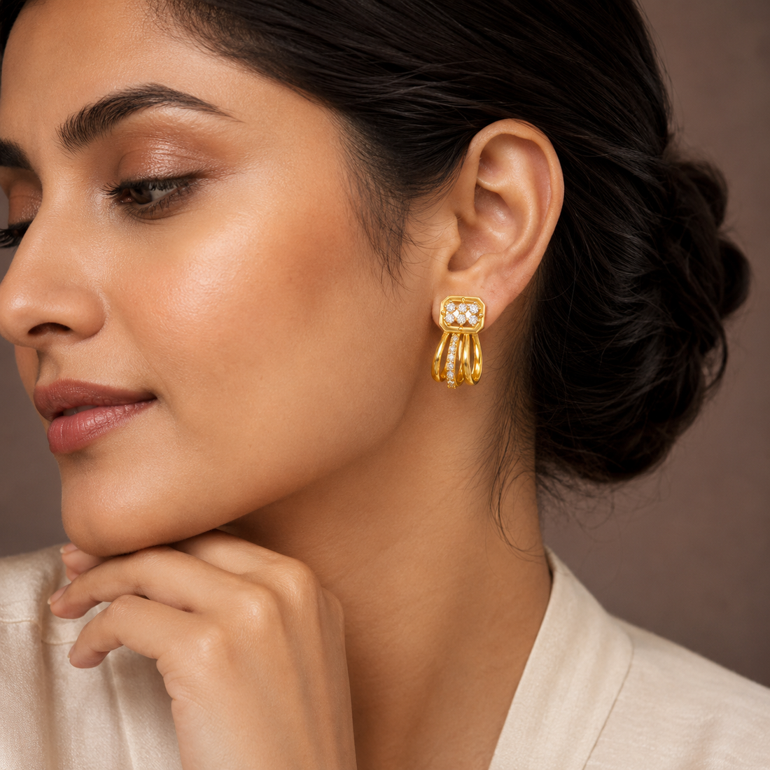 Virelle Crystal Cascade Earrings GWE 298