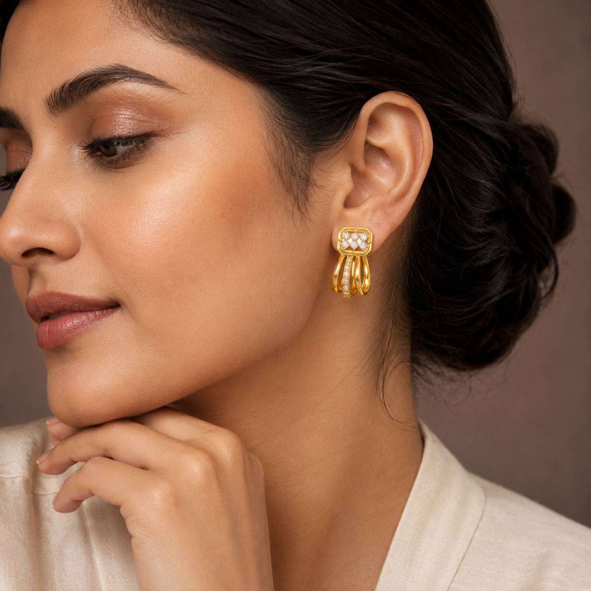 Virelle Crystal Cascade Earrings GWE 298