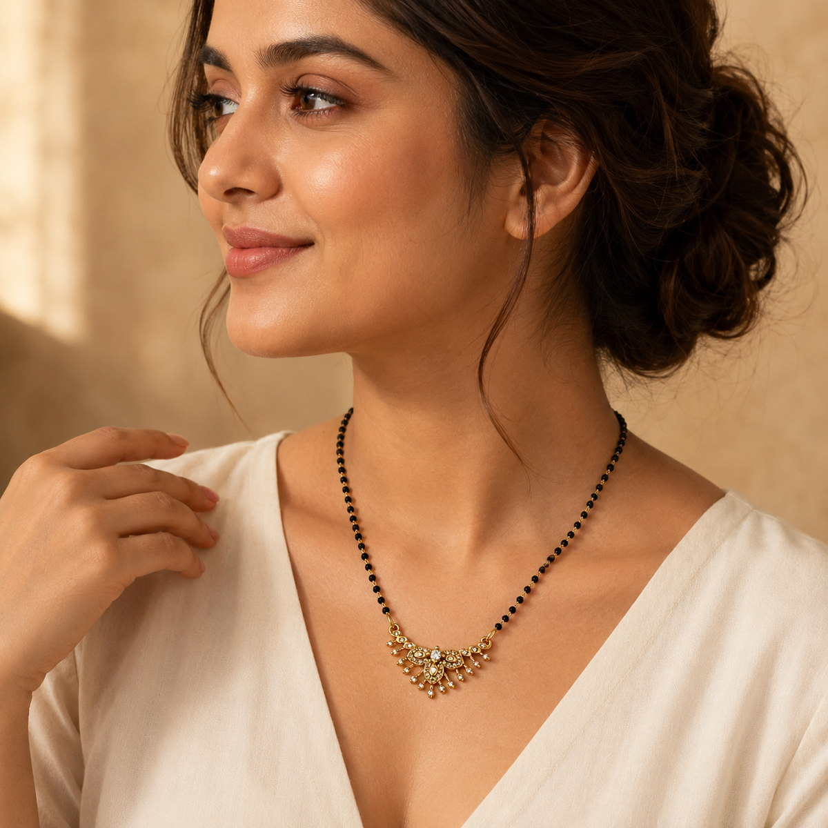 Aurelia Radiant Peacock Women’s Mangalsutra GWM 24