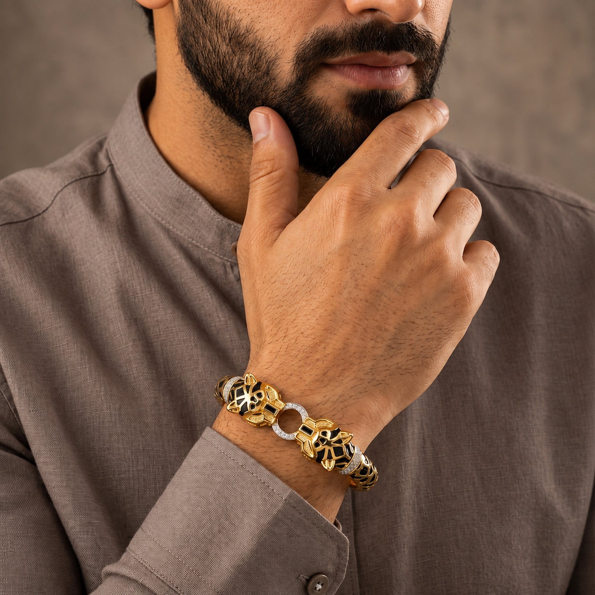 Majestic Panther Men’s Kada GMK-3