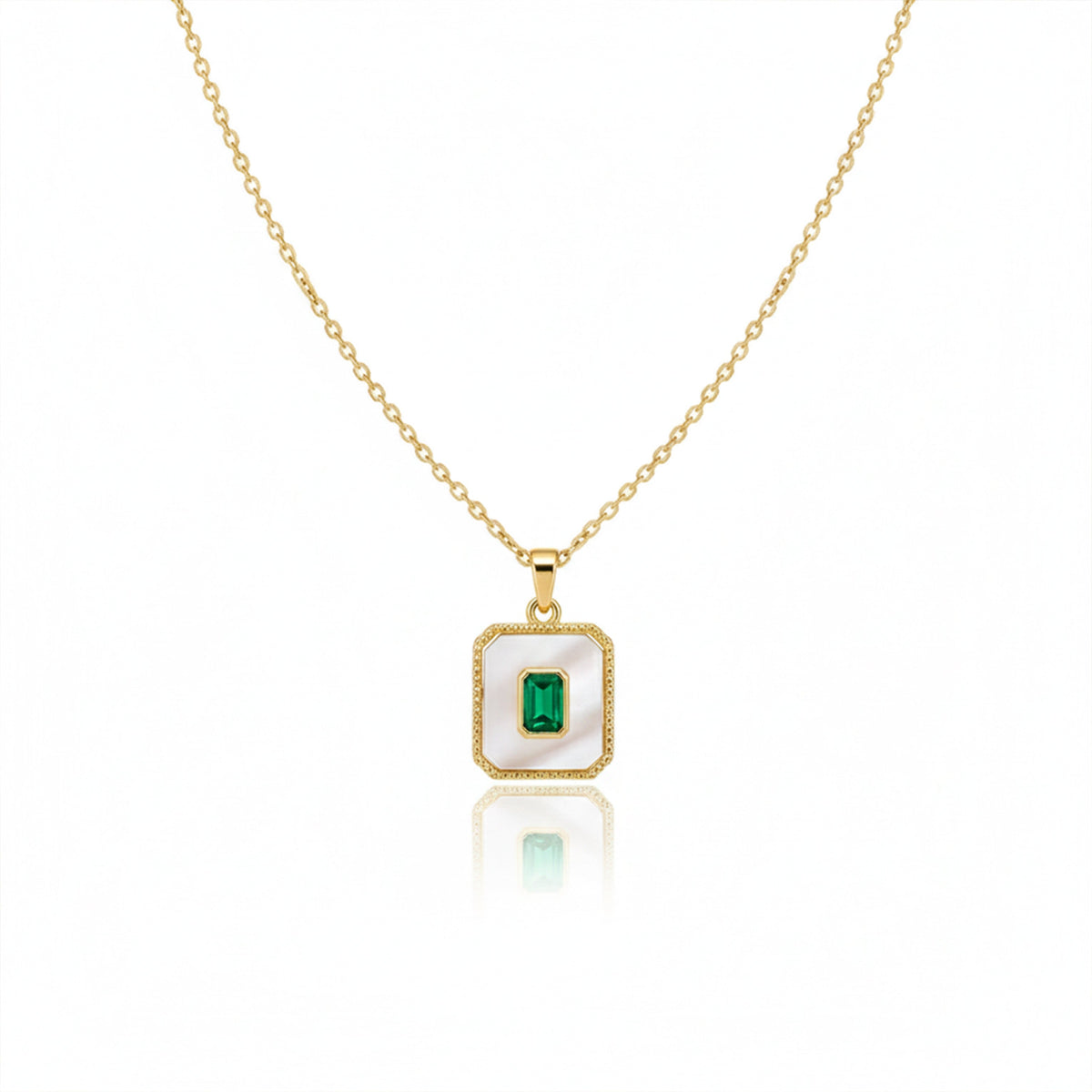 Emerald Ivory Women’s Necklace GWN 94