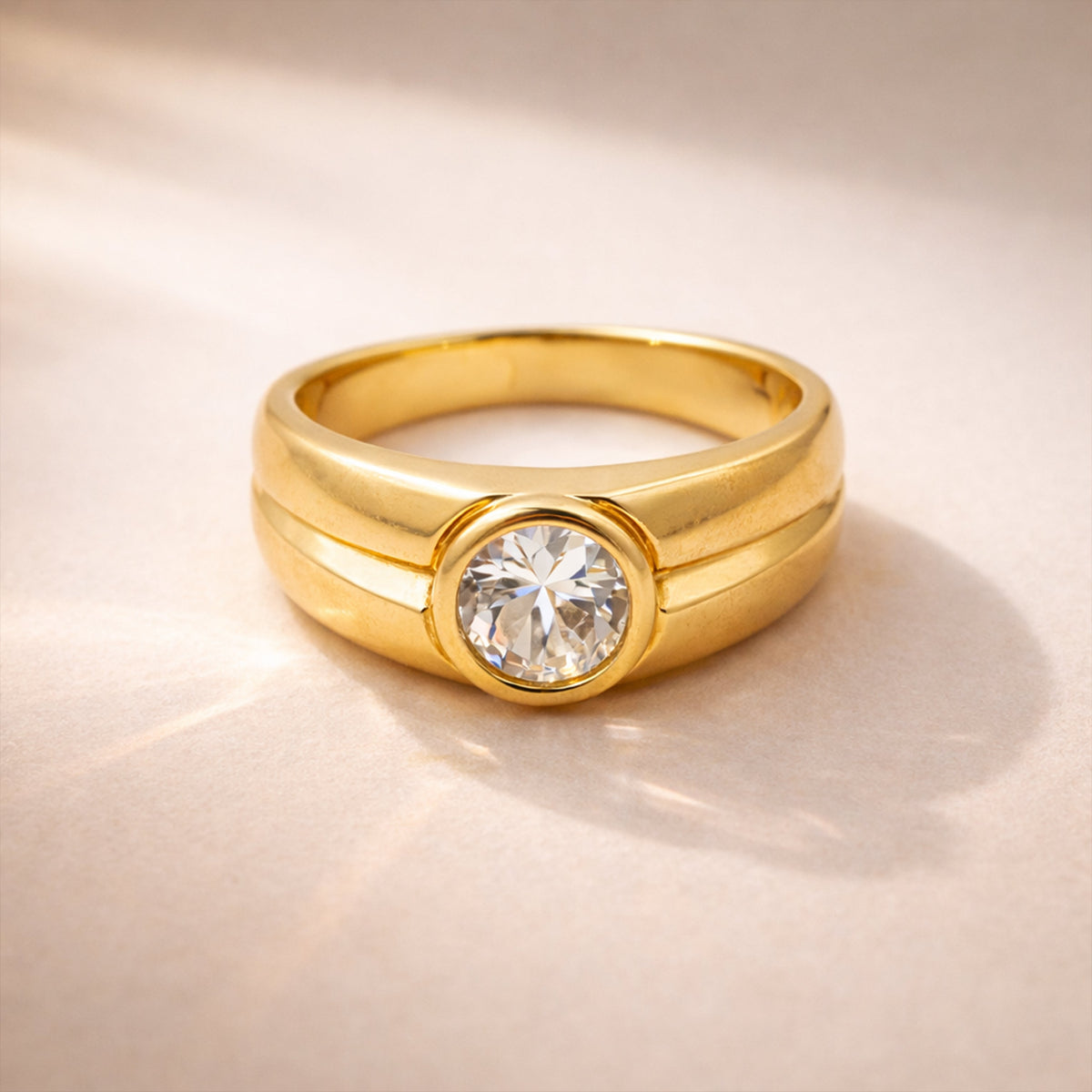Royal Solitaire Men’s Ring GMR-16