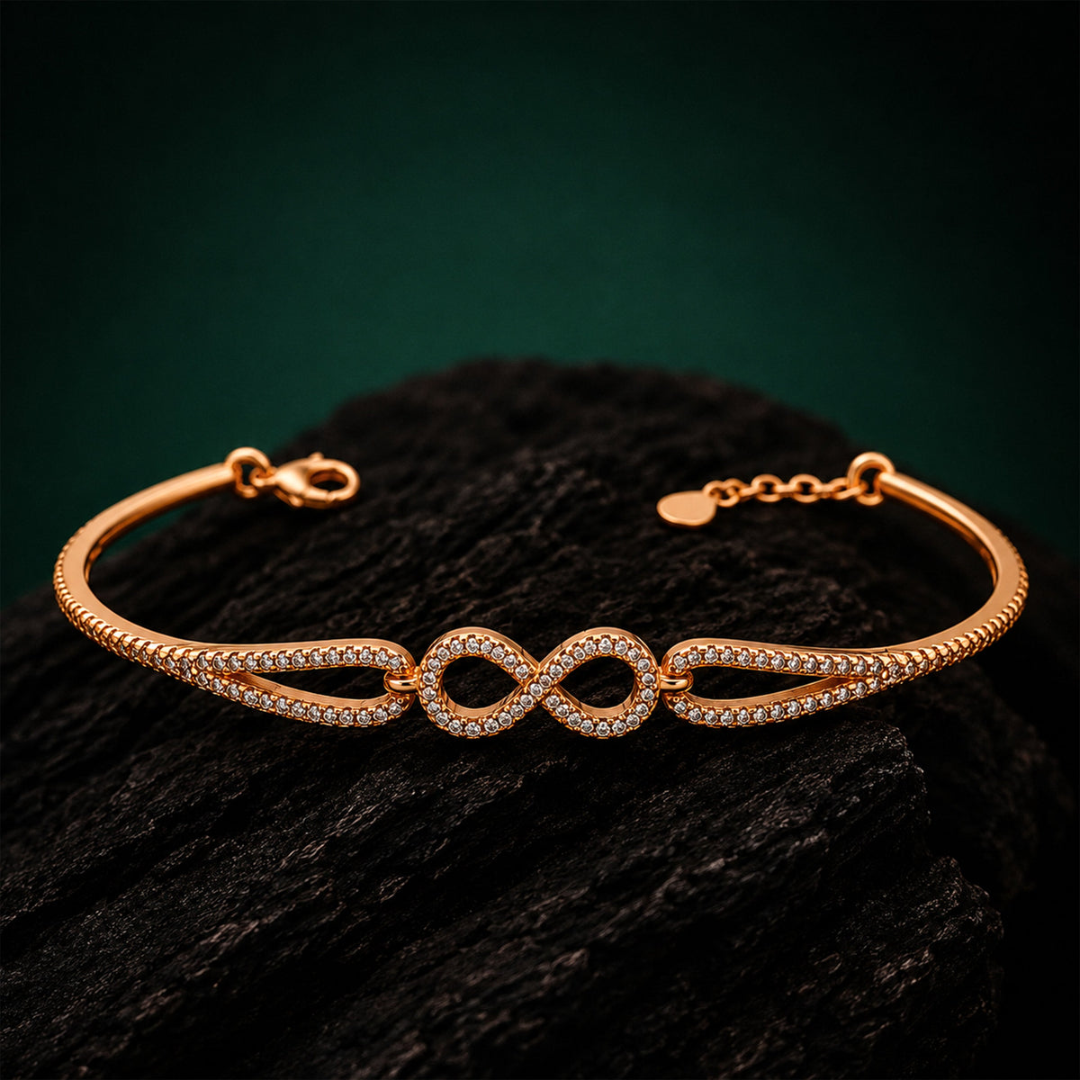 Eterna Crystal Infinity Bracelet GWB 179