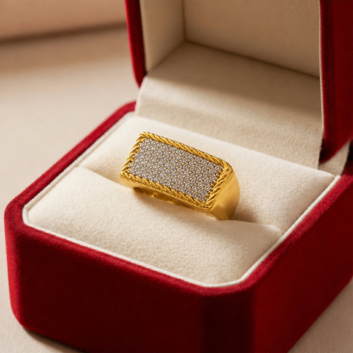 Regal Grid Men’s Ring GMR 38