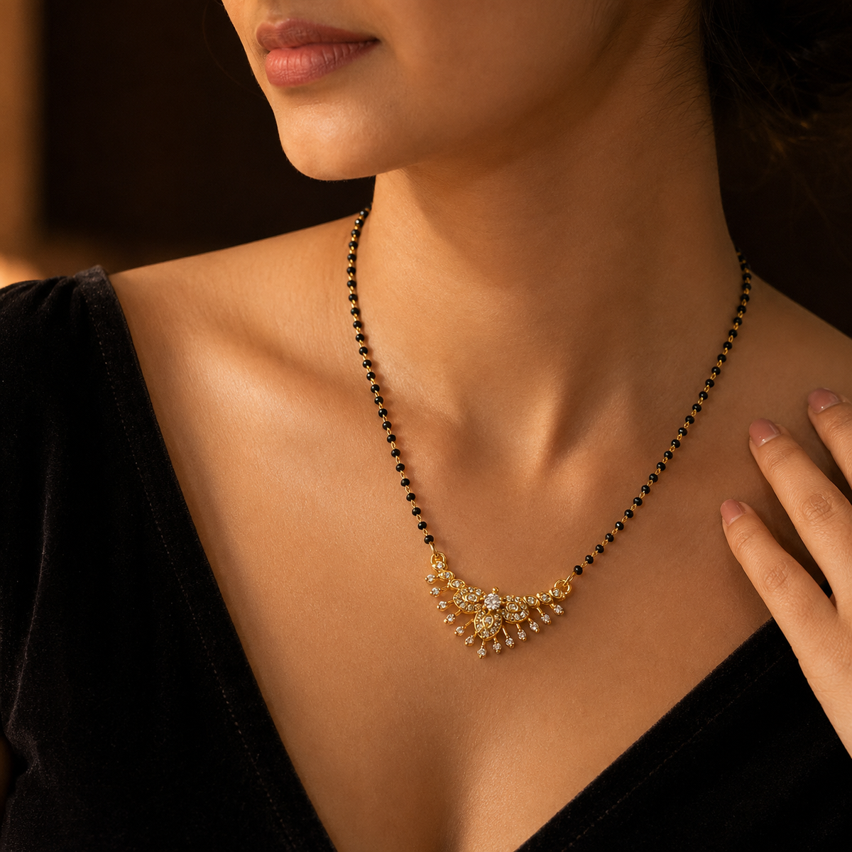 Aurelia Radiant Peacock Women’s Mangalsutra GWM 24