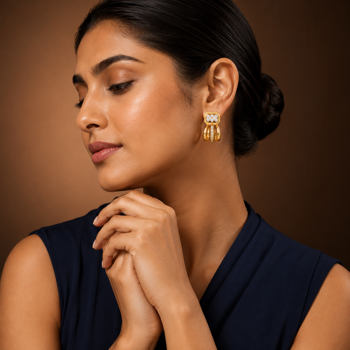 Virelle Crystal Cascade Earrings GWE 298