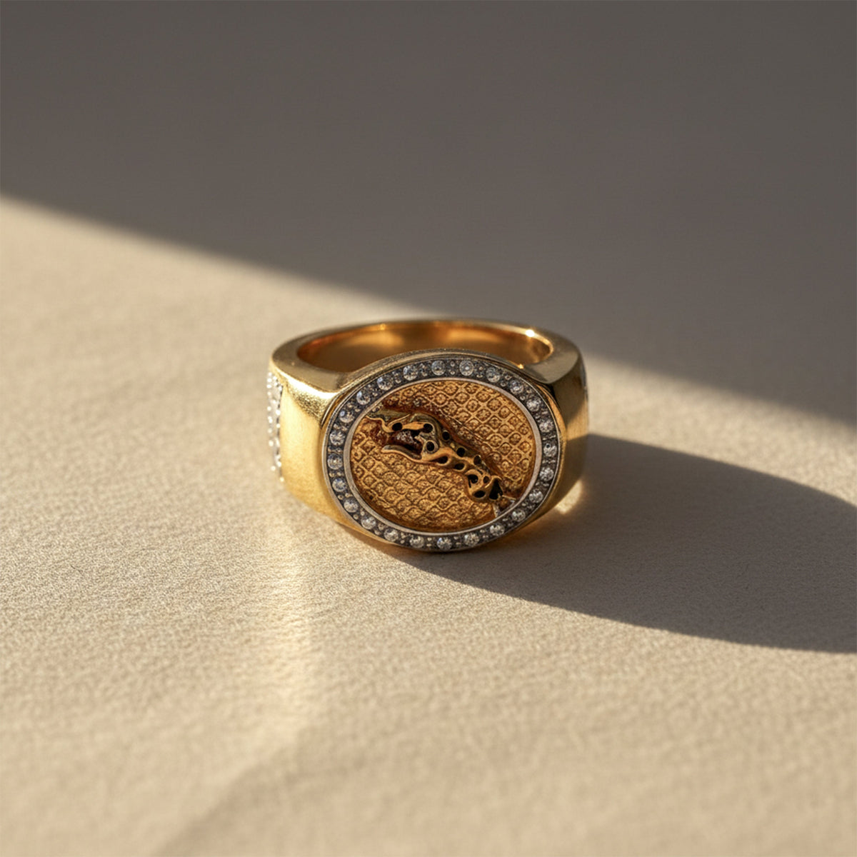 Golden Panther Men’s Ring GMR-20