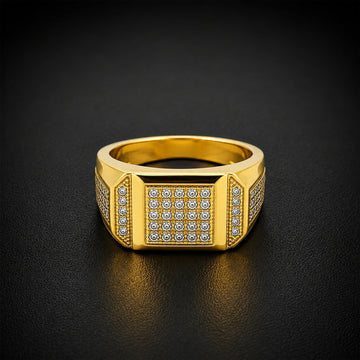 Fortress Square Men’s Ring GMR 44