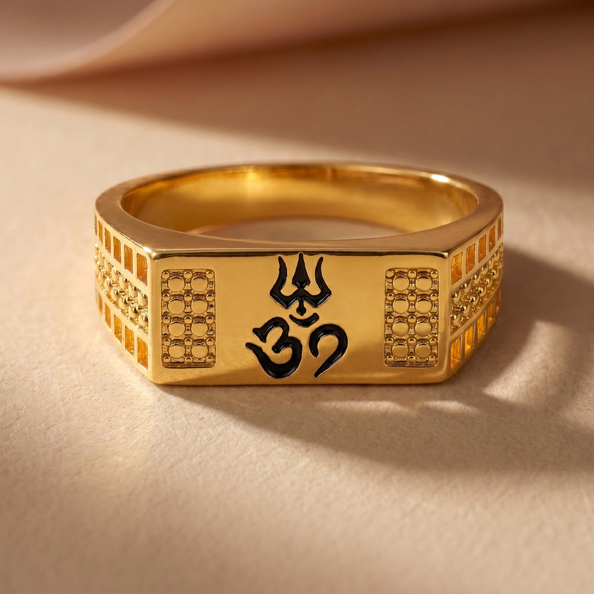 Mahadev Om Men’s Ring GMR 35