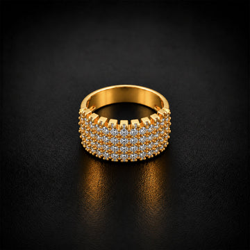 Crown Arc Stone Men’s Ring GMR 60