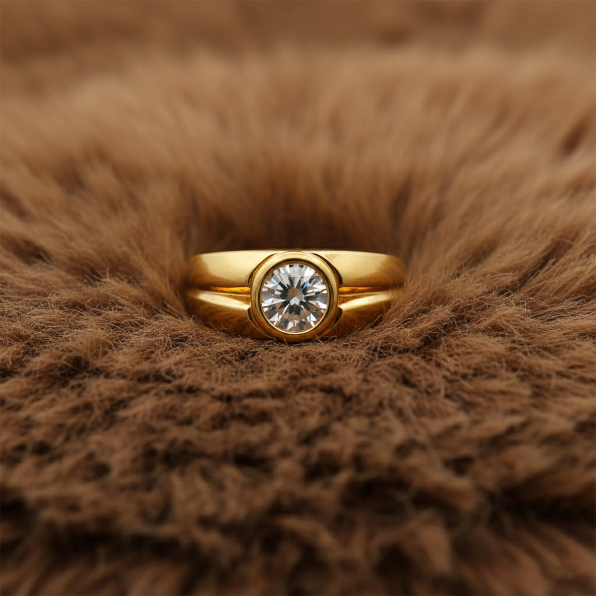 Royal Solitaire Men’s Ring GMR-16
