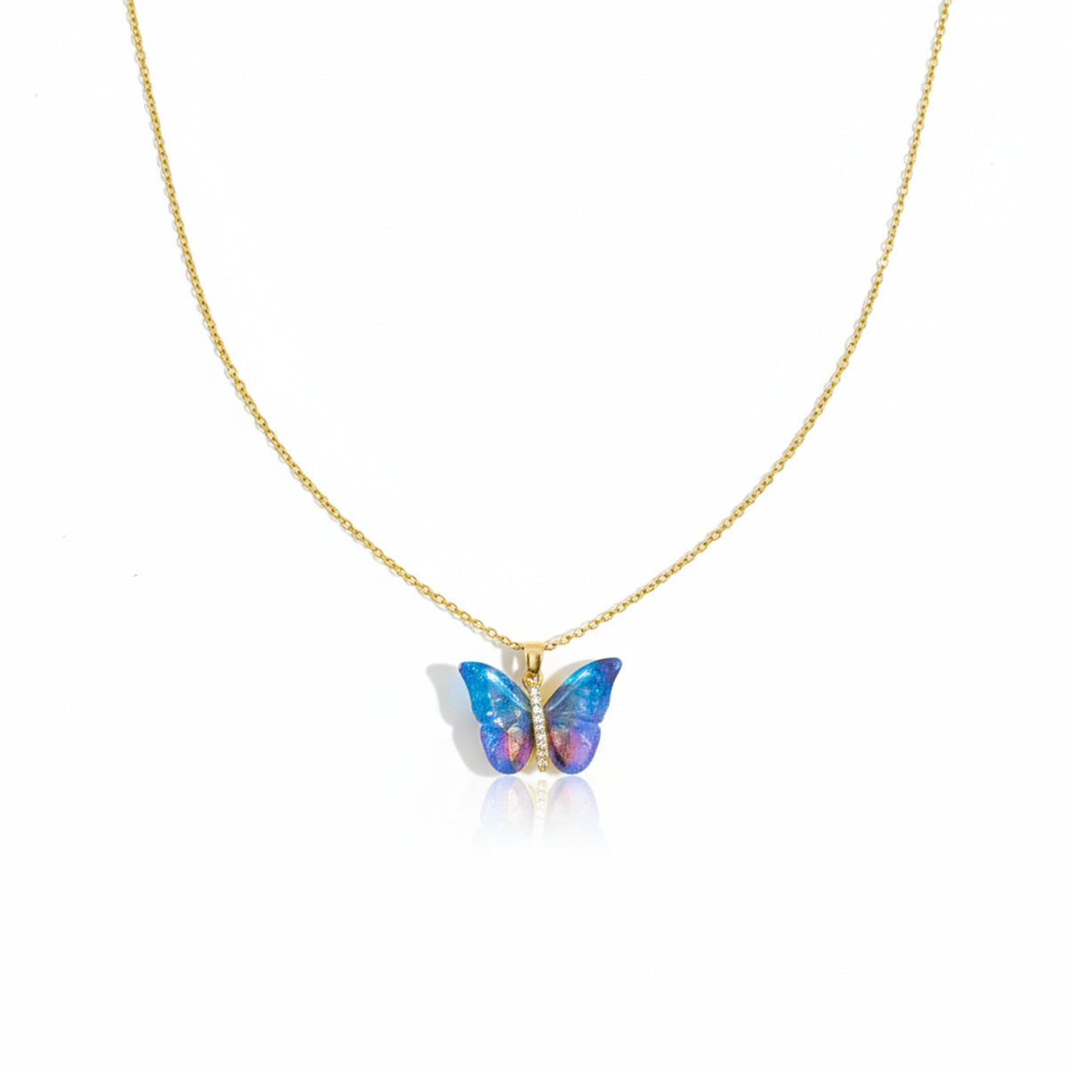 Aurora Butterfly Women’s Necklace GWN 155