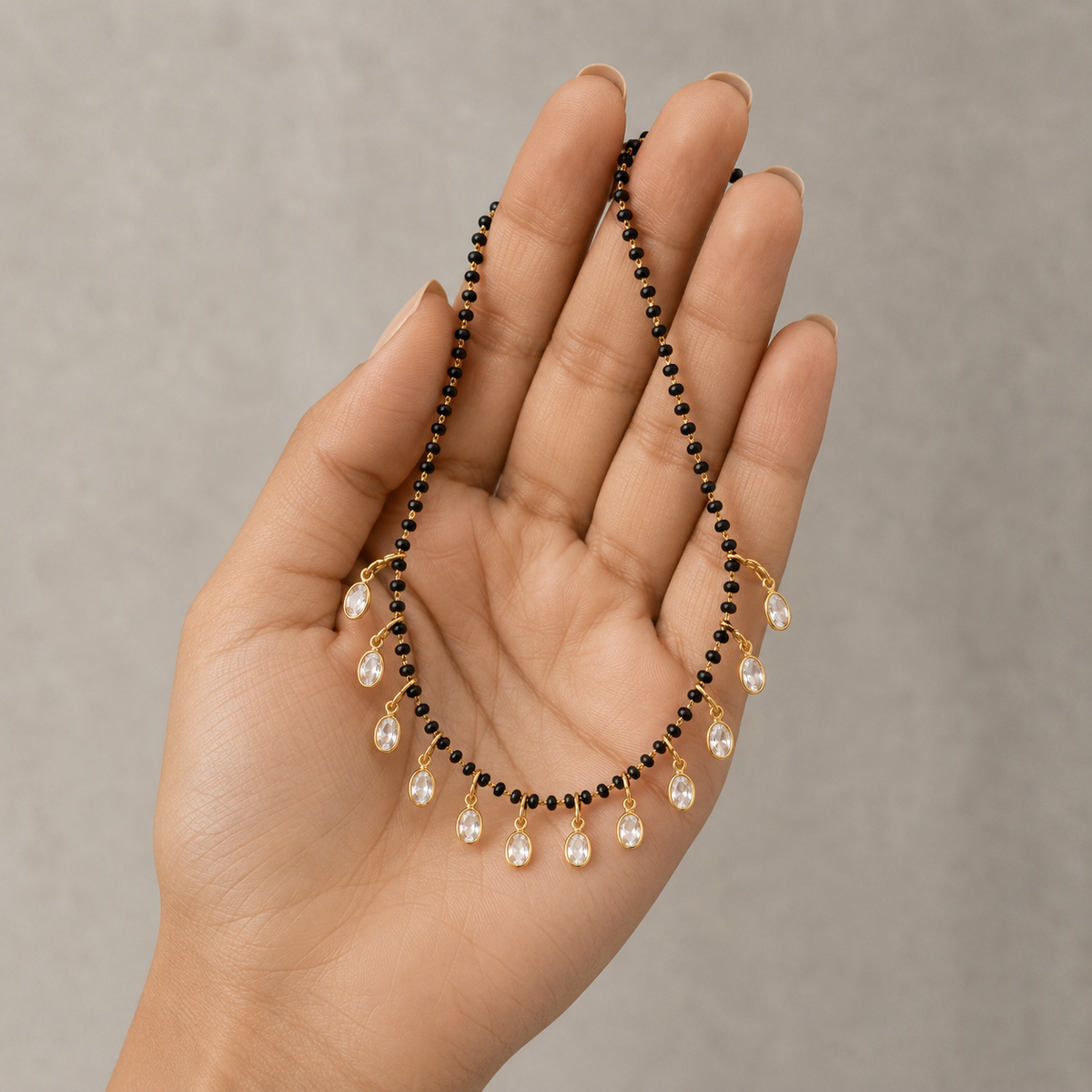 Elowen Crystal Cascade Women’s Mangalsutra GWM 12