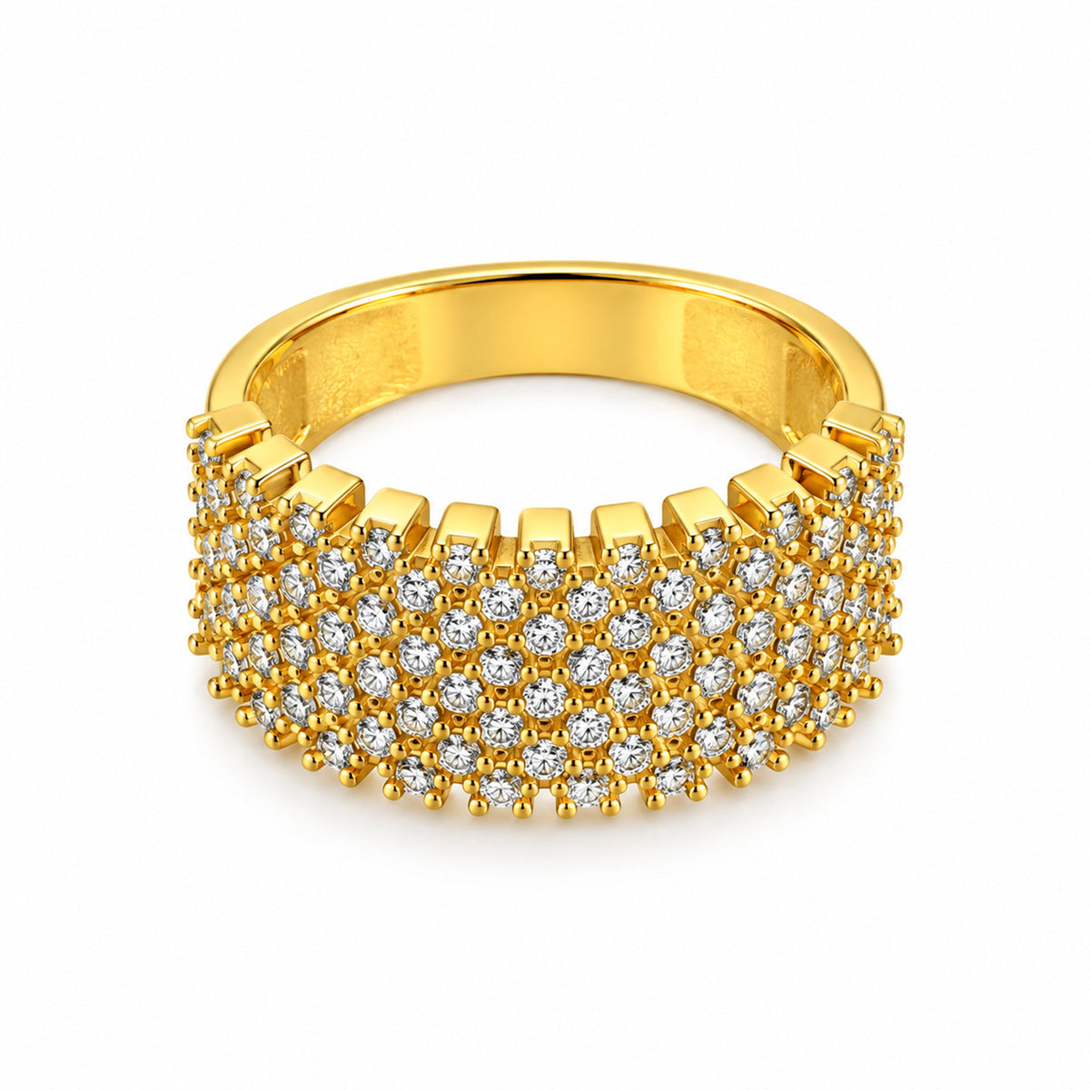 Crown Arc Stone Men’s Ring GMR 60