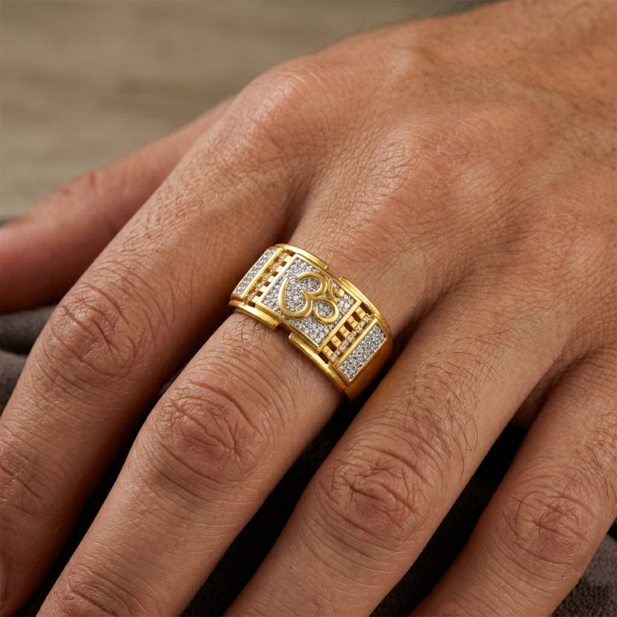 Om Heritage Men’s Ring GMR-28