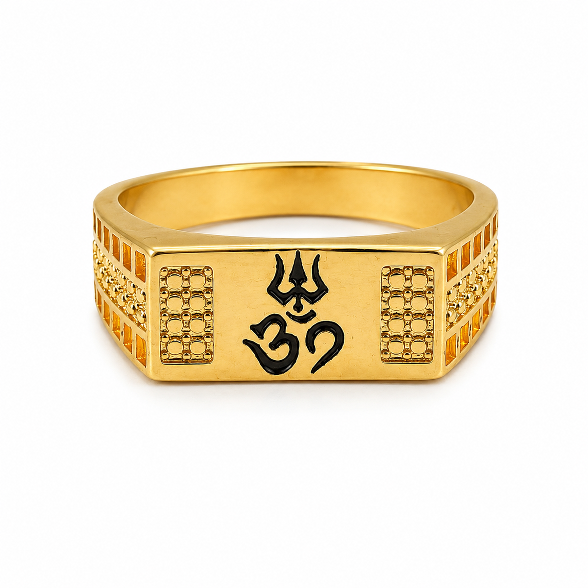 Mahadev Om Men’s Ring GMR 35