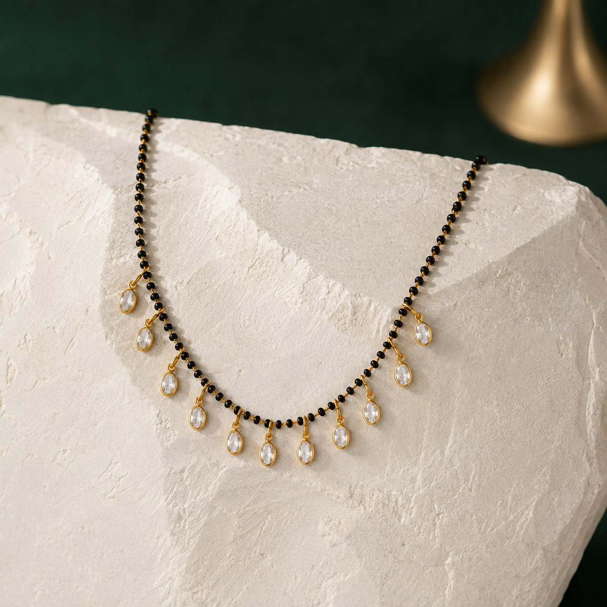 Elowen Crystal Cascade Women’s Mangalsutra GWM 12