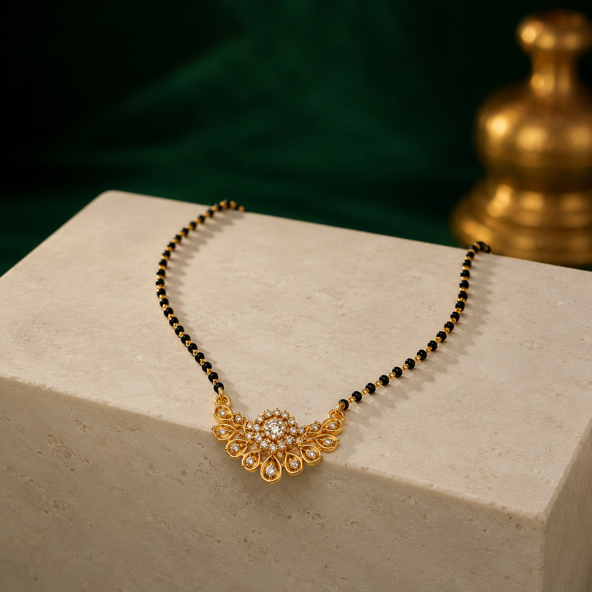 Roselle Radiant Floral Women’s Mangalsutra GWM 25