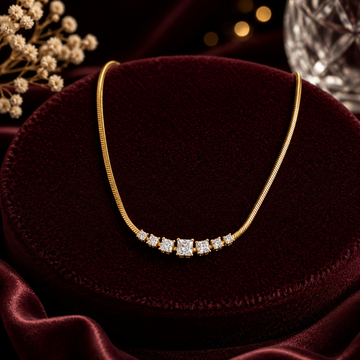 Celeste Square Women’s Necklace GWN 128