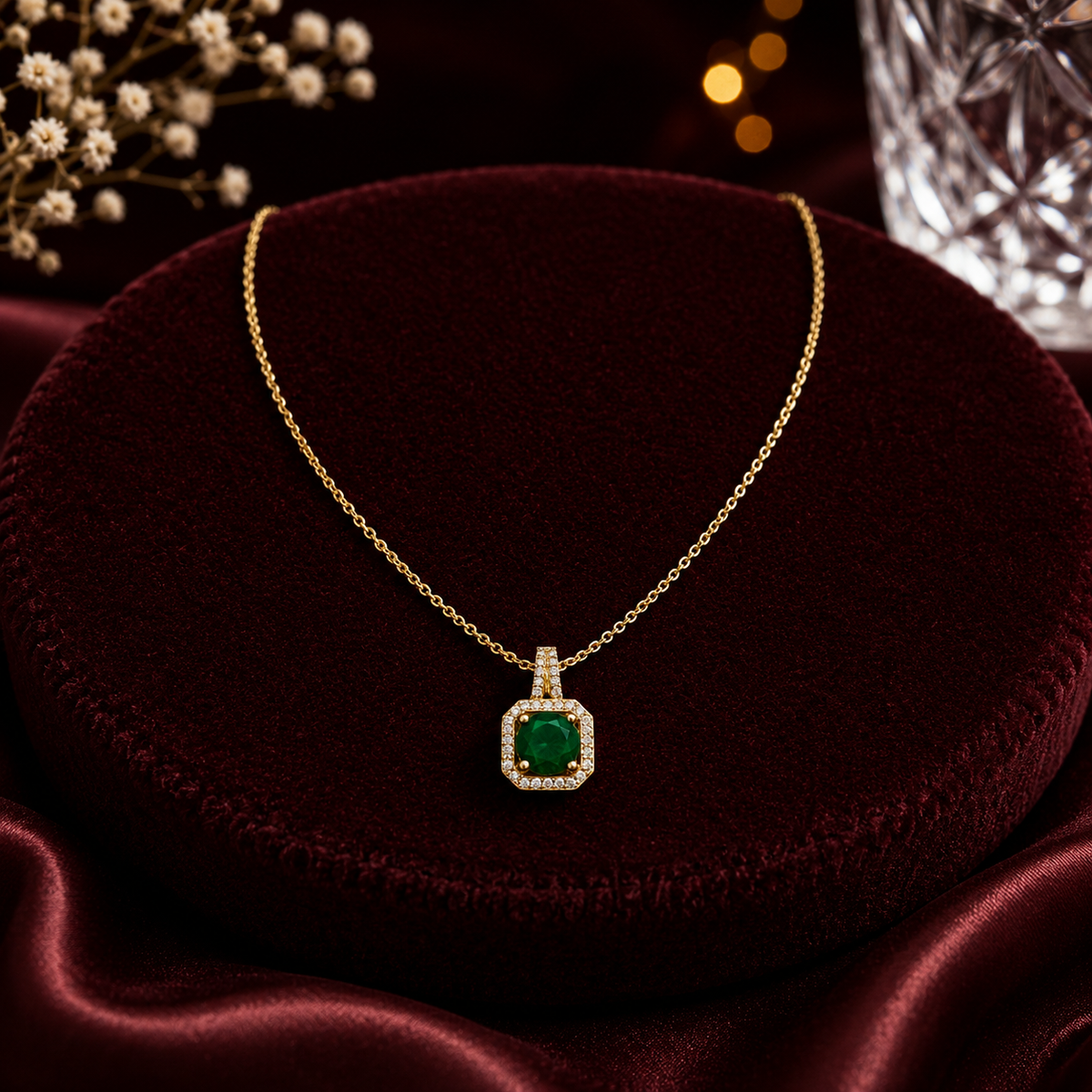 Verdant Halo Women’s Necklace GWN 157