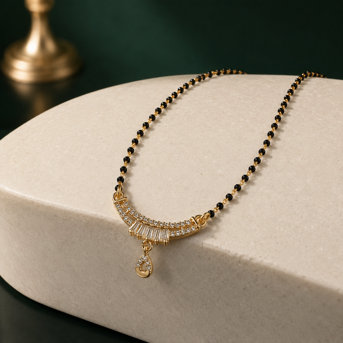 Celestia Crystal Arc Drop Women’s Mangalsutra GWM 20