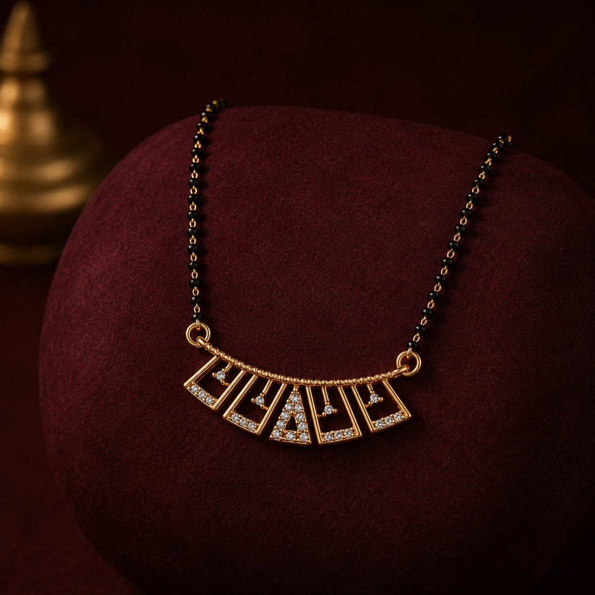 Aria Geometric Crystal Women’s Mangalsutra GWM 43