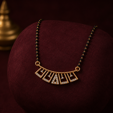 Aria Geometric Crystal Women’s Mangalsutra GWM 43
