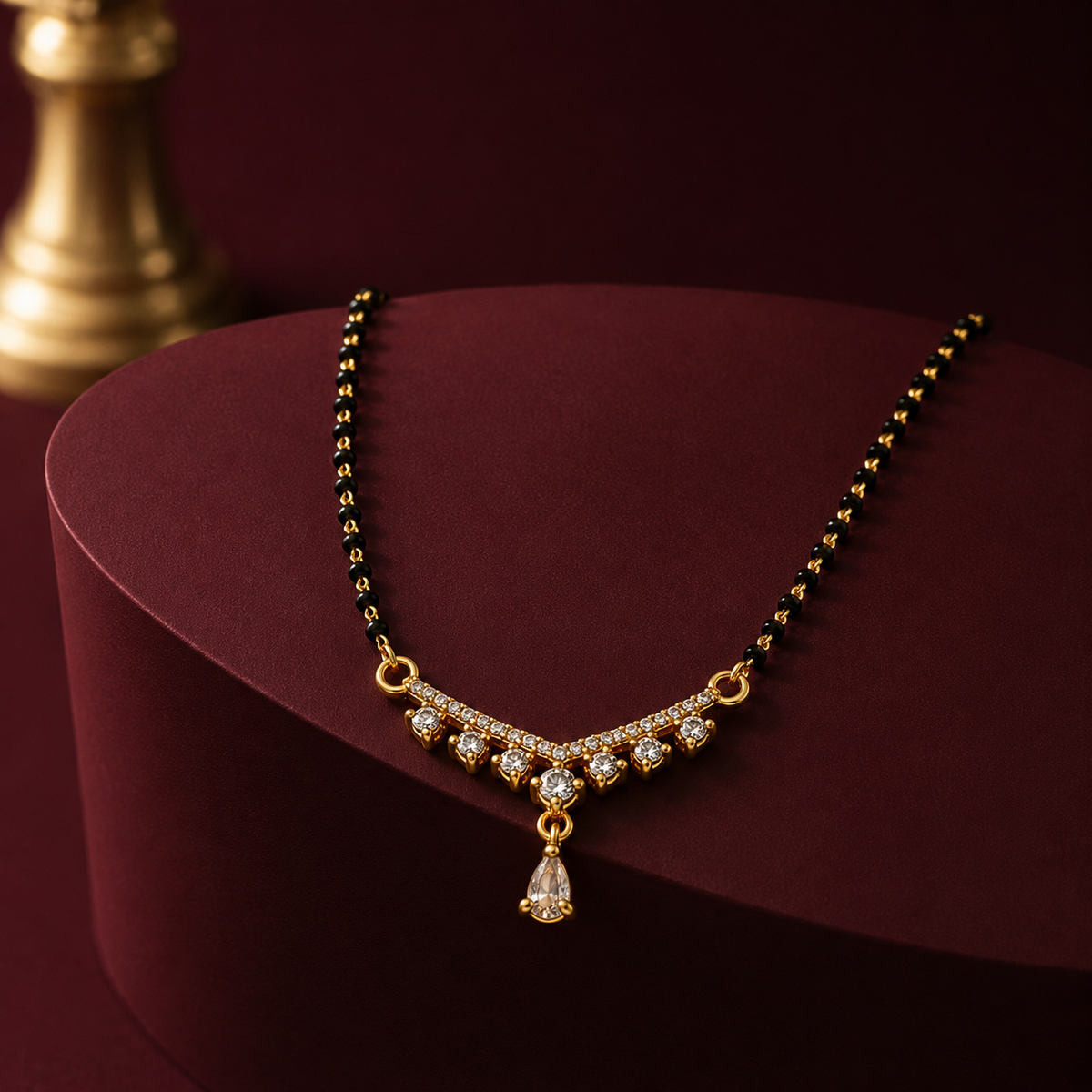 Avyanna Crystal Cascade Women’s Mangalsutra GWM 33
