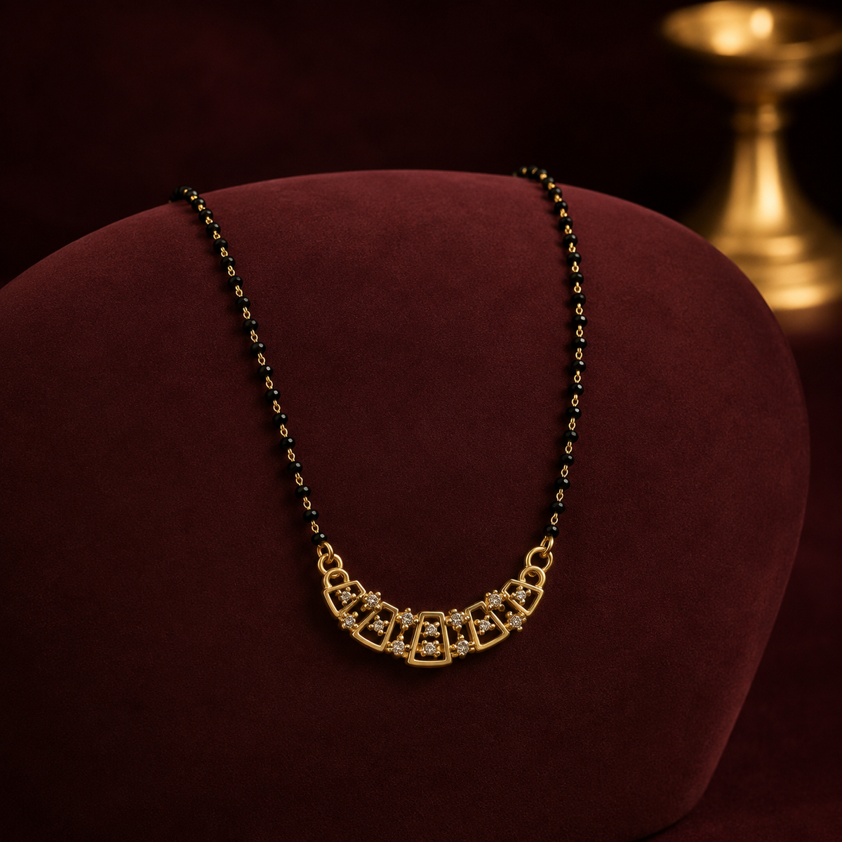 Elowen Geometric Spark Women’s Mangalsutra GWM 23