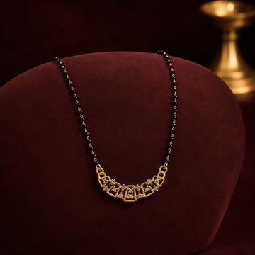 Elowen Geometric Spark Women’s Mangalsutra GWM 23