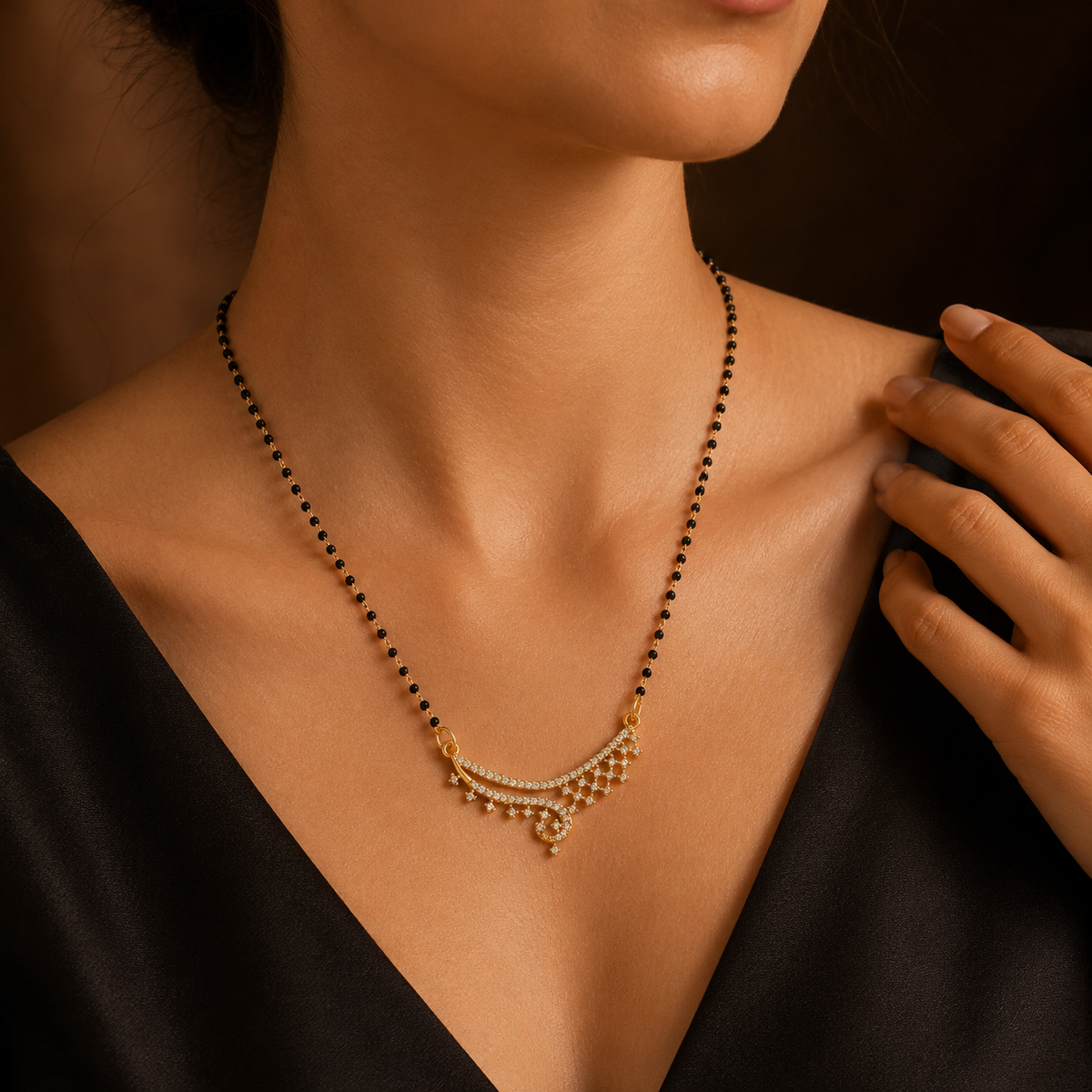 Elara Cascade Women’s Mangalsutra GWM 47
